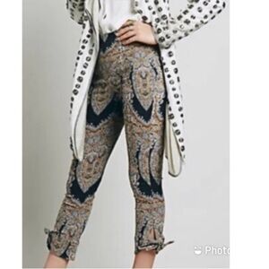 FP Paisley Capri Pants